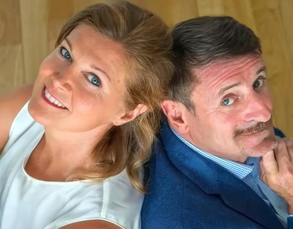Daniela Cristofori e Giacomo Poretti